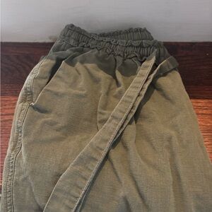 GAP Olive Green Relaxed Fit Pants